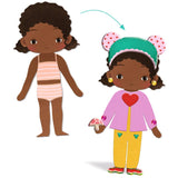 Djeco Kreativ Collage, Kle deg ut