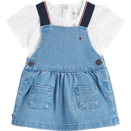 Tommy Hilfiger Denim Medium 01 Denim Dungaree Kjole