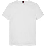 Tommy Hilfiger White Hilfiger Palm Print T-Skjorte