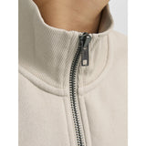 Jack & Jones Junior Moonbeam Bradley Collegegenser Half Zip Noos