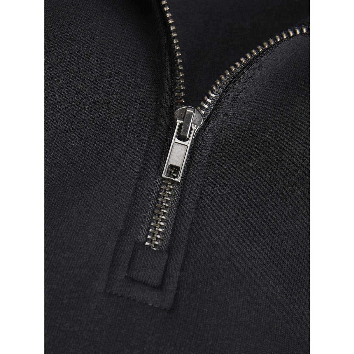 Jack & Jones Junior Black Bradley Collegegenser Half Zip Noos