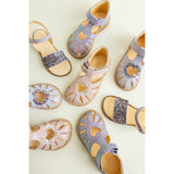 Angulus Rosebud/Rosebud Glitter Hjertesandal Med Glitter Hjerte
