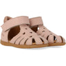 Angulus Rosebud/Rosebud Barnets Første Sandal Med Udstanset Hjertemønster