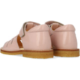 Angulus Rosebud/Rosebud Glitter Sandal med Dråpe Detalj i Glitrende Glitter