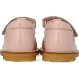 Angulus Rosebud/Rosebud Glitter Sandal med Dråpe Detalj i Glitrende Glitter