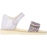 Angulus Lilac/Pastel Multi Glitter Laksandal Med Funklende Glitterdetalje