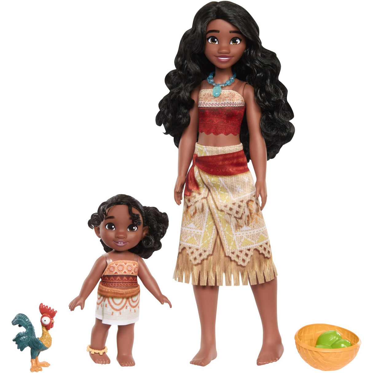 Disney Vaiana  2 Fashion Dukke Vaiana & Simea 2-Pakning