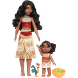 Disney Vaiana  2 Fashion Dukke Vaiana & Simea 2-Pakning