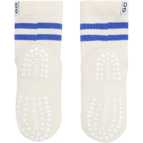 Gobabygo Blue Non-Slip Sport Strømper