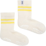 Gobabygo Yellow Non-Slip Sport Strømper