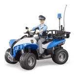 Bruder Police-Quad with Policewoman and accessories