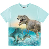 Molo Dino Splash Roxo T-Shirt