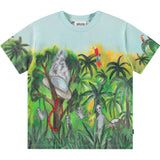 Molo Jungle Visitors Roxo T-Shirt