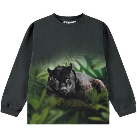 Molo Black Jaguar Rube Bluse