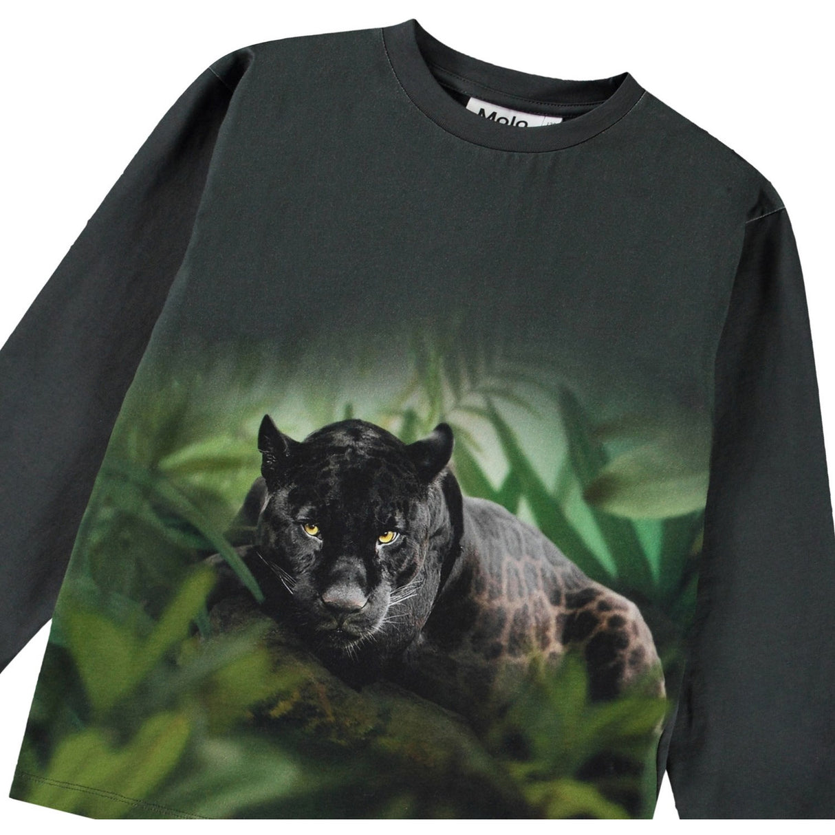 Molo Black Jaguar Rube Bluse