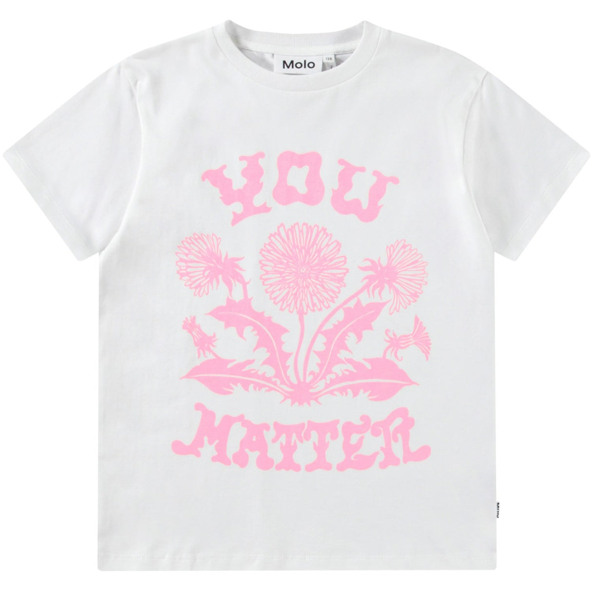 Molo Pink Dandelion Riley T-Shirt