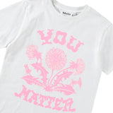 Molo Pink Dandelion Riley T-Shirt