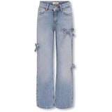 kids ONLY Light Blue Denim Hope Wide Bue Denim Jeans