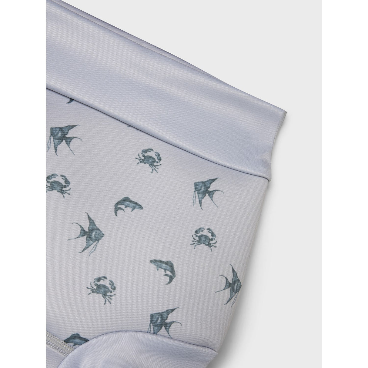 Lil'Atelier Vapor Blue Fero Ble Badebukser med Skjold