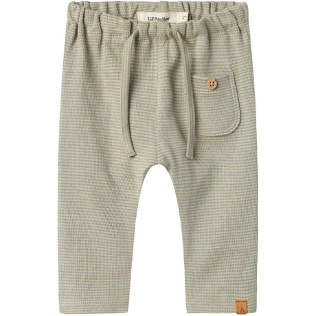 Lil'Atelier Moss Gray Feng Loose Bukser