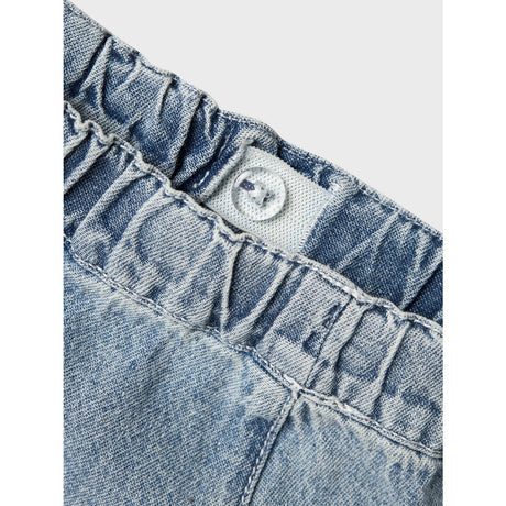 Lil'Atelier Medium Blue Denim Fundo Loose Jeans