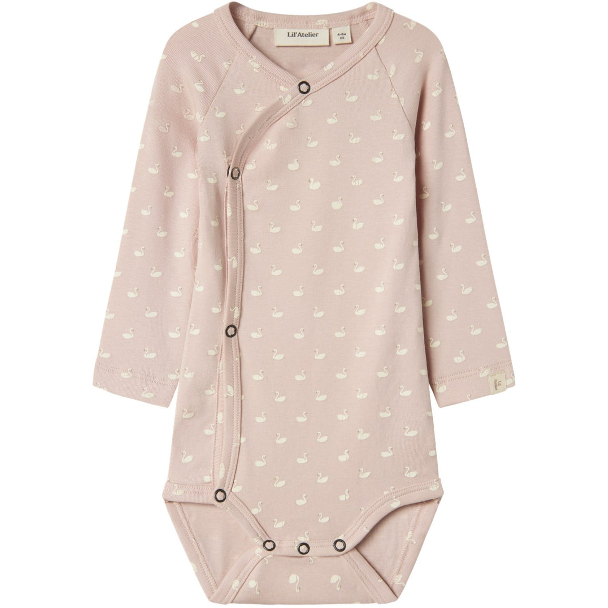 Lil'Atelier Peach Whip Swans Gayo Slim Omslags Body