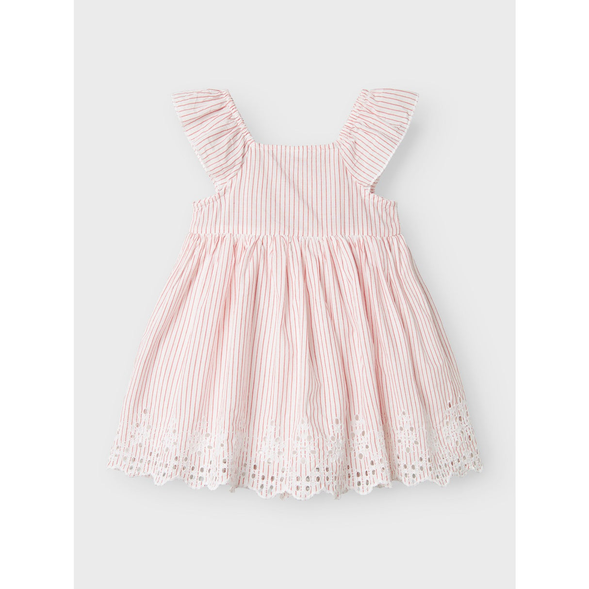 Name It Bright White Fesinne Kjole