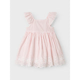 Name It Bright White Fesinne Kjole