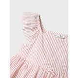 Name It Bright White Fesinne Kjole