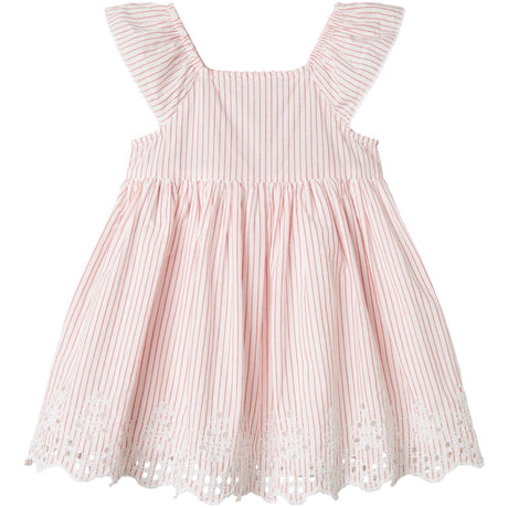 Name It Bright White Fesinne Kjole