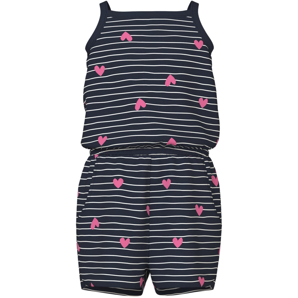 Name It Dark Sapphire Hearts Vigga Stropp Drakt
