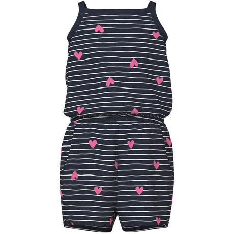 Name It Dark Sapphire Hearts Vigga Stropp Drakt