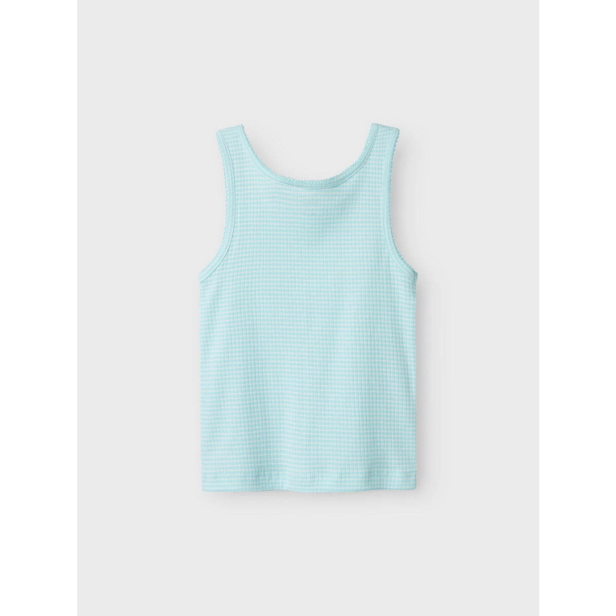 Name It Blue Light Fikatie Kort Tank Topp