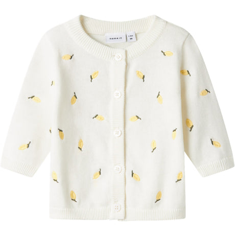 Name It Cloud Dancer Detrille Strikk Cardigan