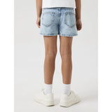 Name It Medium Blue Denim Rose Regular Denim Shorts Noos