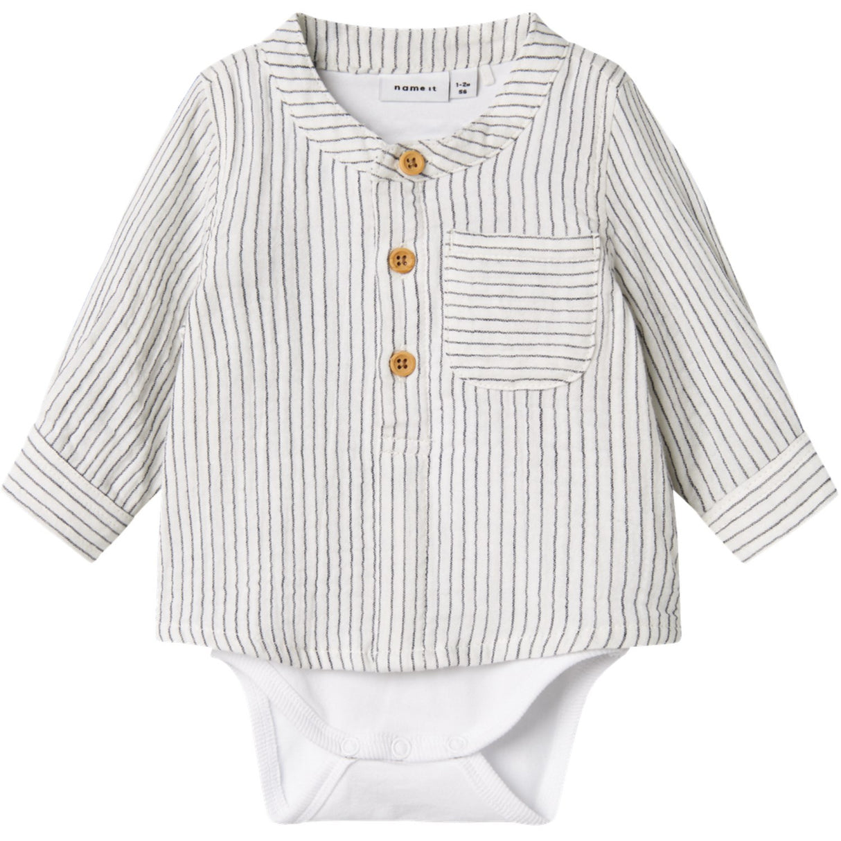 Name It Navy Blazer Fedanne Skjorte Body