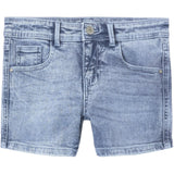 Name It Light Blue Denim Salli Slim Denim Shorts Noos