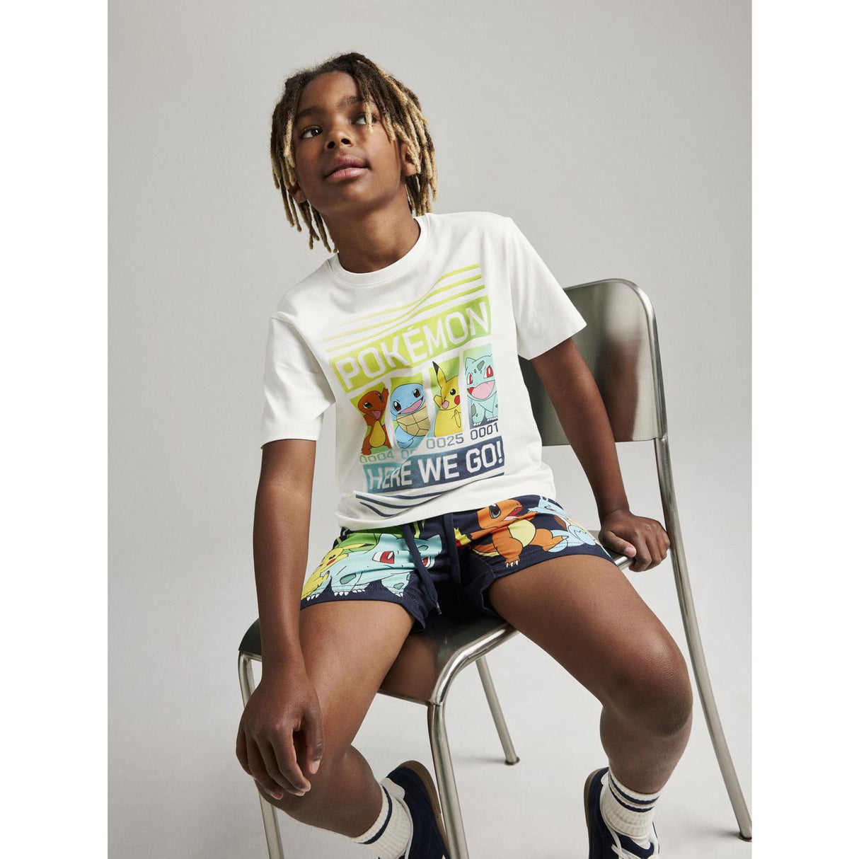 Name It Cloud Dancer Mabr Pokemon Regular T-Shirt Noos