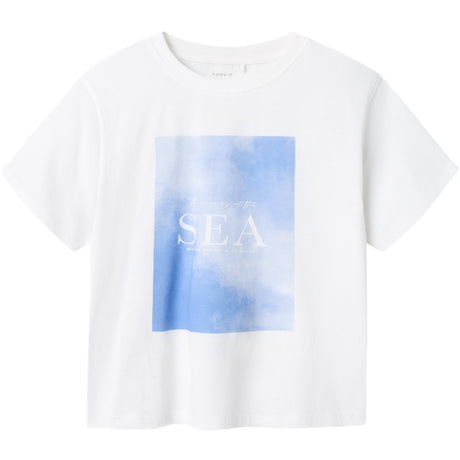 Name It Bright White Fogl Regular T-Shirt