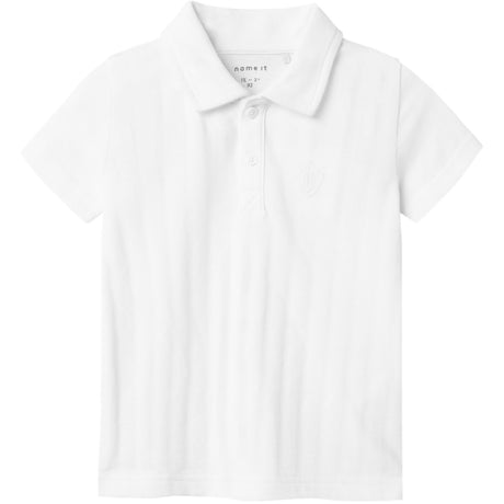 Name It Bright White Fene Polo