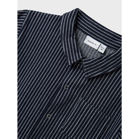 Name It Navy Blazer Fel Regular Skjorte