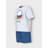 Name It Bright White Vigor Regular Shorts Sett