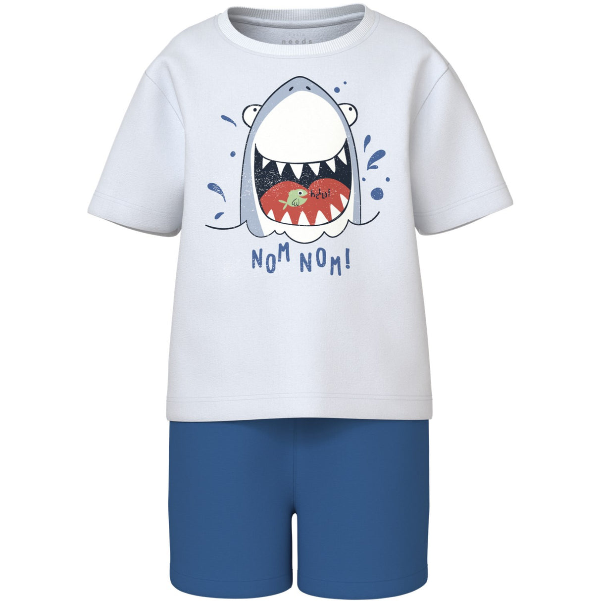 Name It Bright White Vigor Regular Shorts Sett