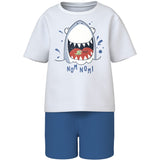 Name It Bright White Vigor Regular Shorts Sett