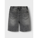 Name It Medium Grey Denim Ryan Jogger Denim Shorts Noos