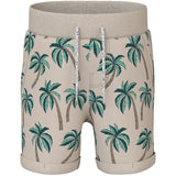 Name It Peyote Palm Trees Vermo AOP Long Sweat Shorts Noos