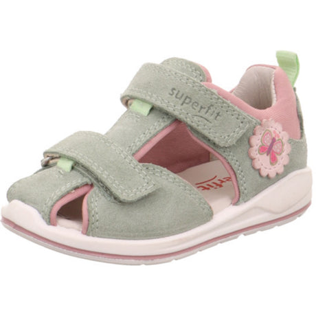 Superfit Lightgreen/Rose Boomeranf Sandal