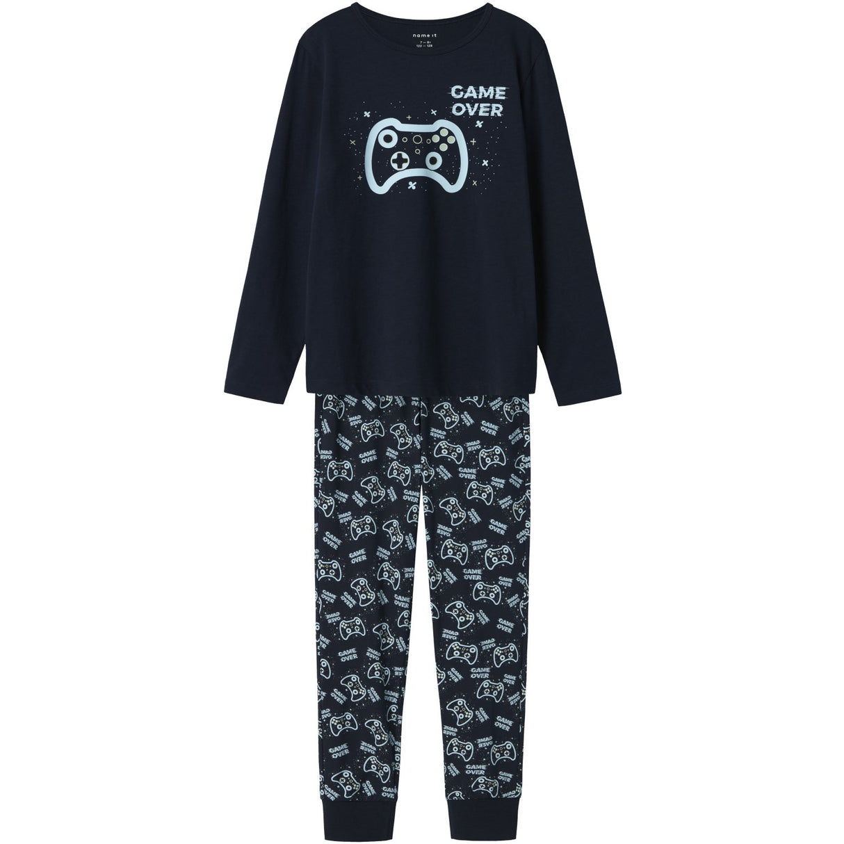 Name It Dark Sapphire Pyjamas Sapphire Game Noos