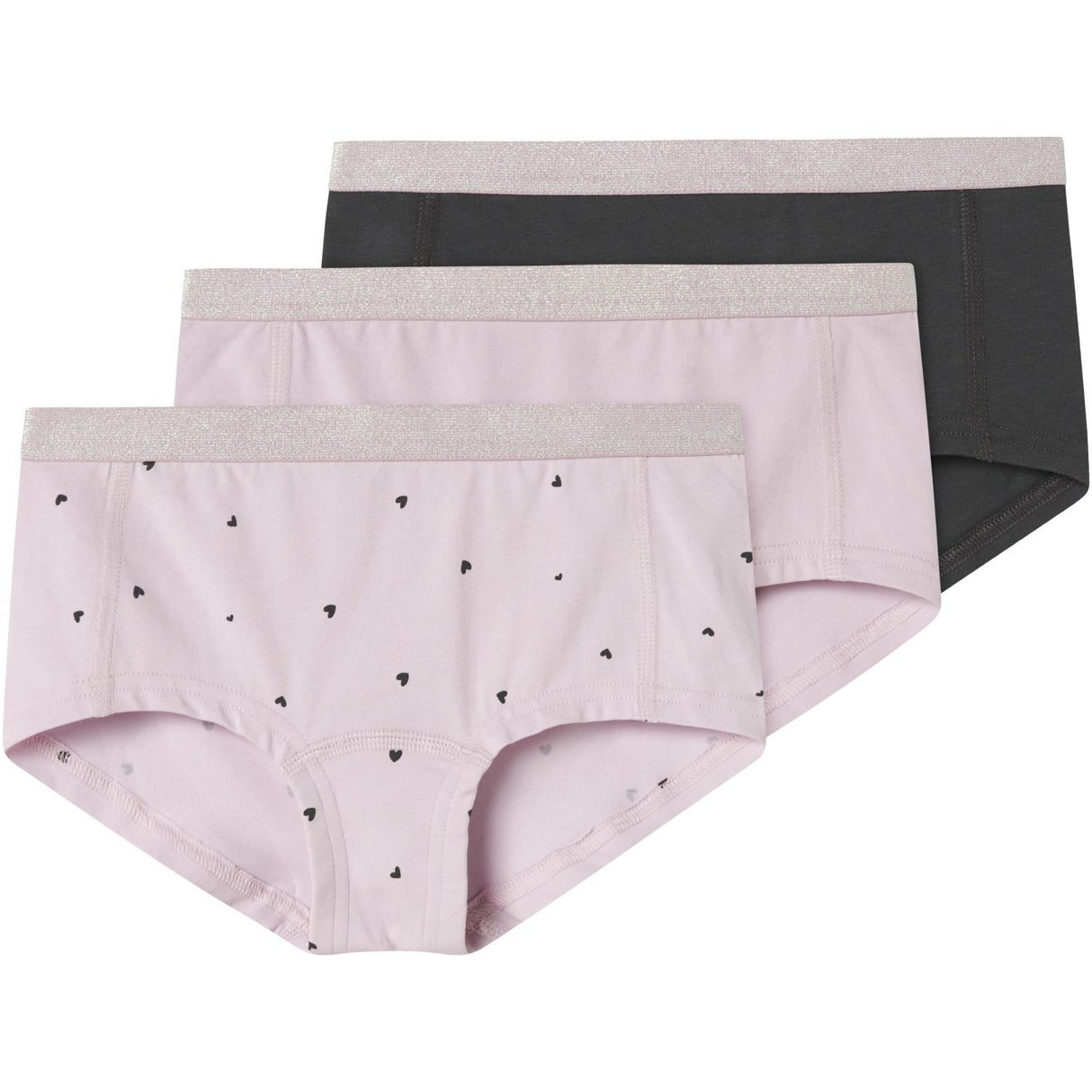 Name It Winsome Orchid Hipster 3-pakning Winsome Hearts Noos