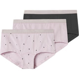 Name It Winsome Orchid Hipster 3-pakning Winsome Hearts Noos